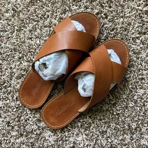 Madewell leather brown sandals